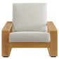 Saratoga 4-Piece Outdoor Patio Teak Wood Furniture Set by Modway