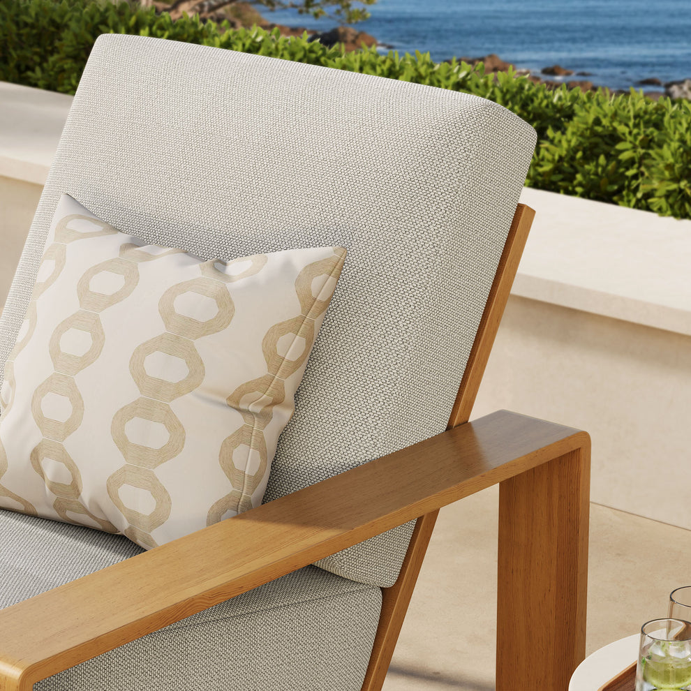 Lirienne Outdoor Patio Aluminum Faux Wood Armchair by Modway | Outdoor Patio Daybed | Modishstore - 15