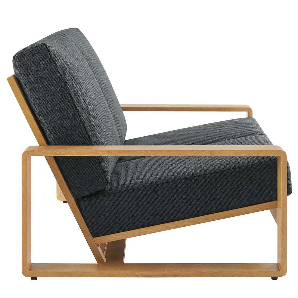 Lirienne Outdoor Patio Aluminum Faux Wood Loveseat by Modway | Loveseats | Modishstore - 3