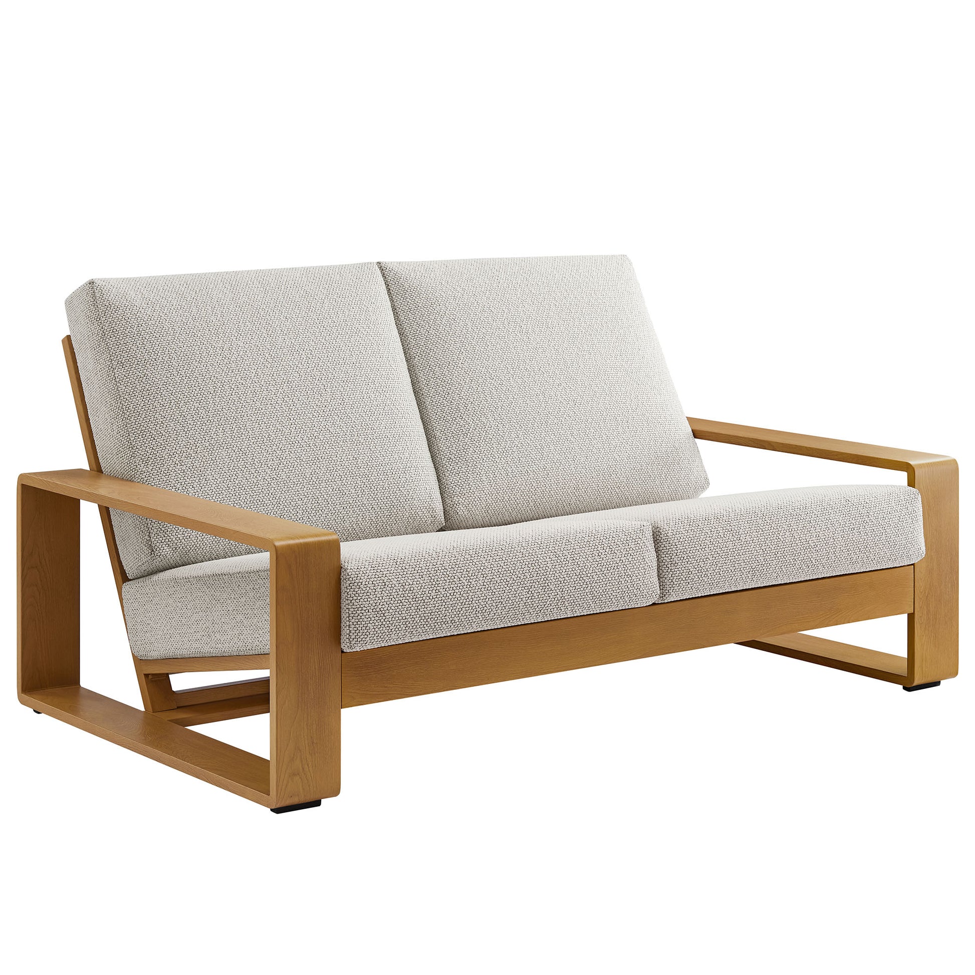 Lirienne Outdoor Patio Aluminum Faux Wood Loveseat by Modway | Loveseats | Modishstore - 10