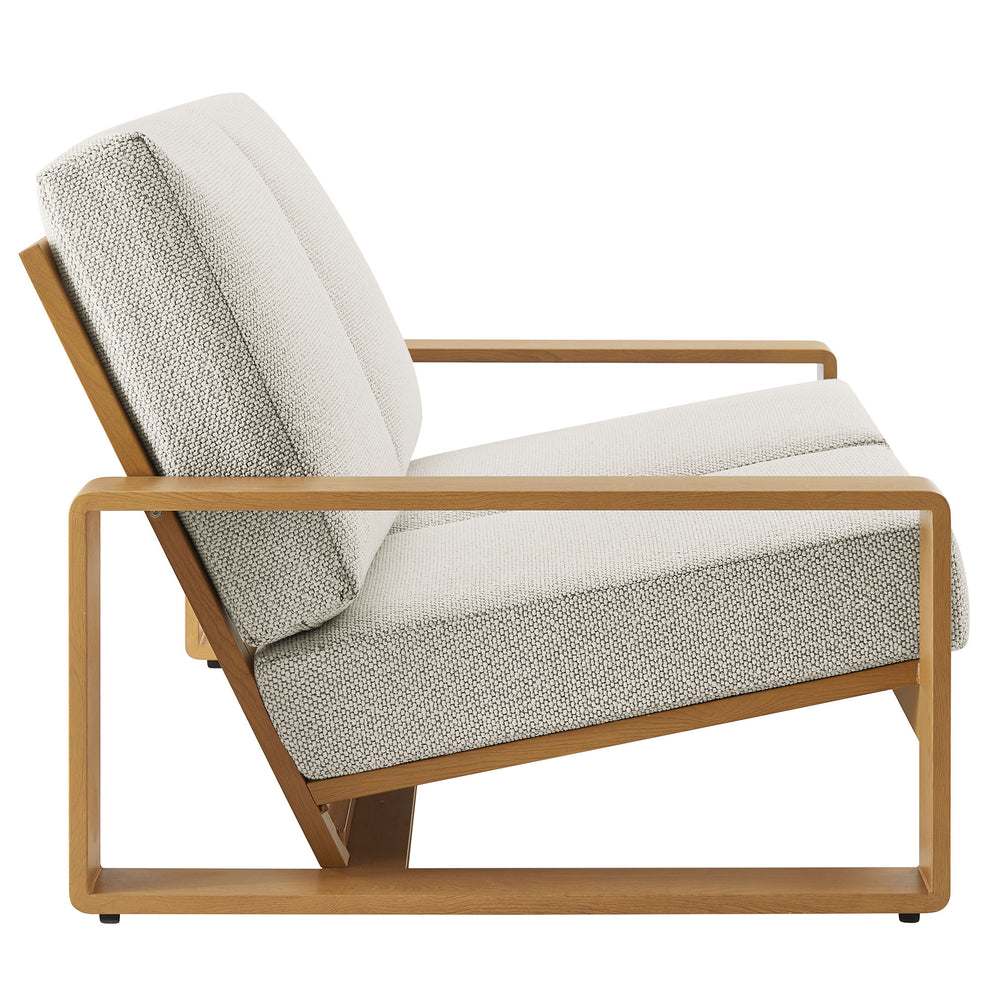 Lirienne Outdoor Patio Aluminum Faux Wood Loveseat by Modway | Loveseats | Modishstore - 11