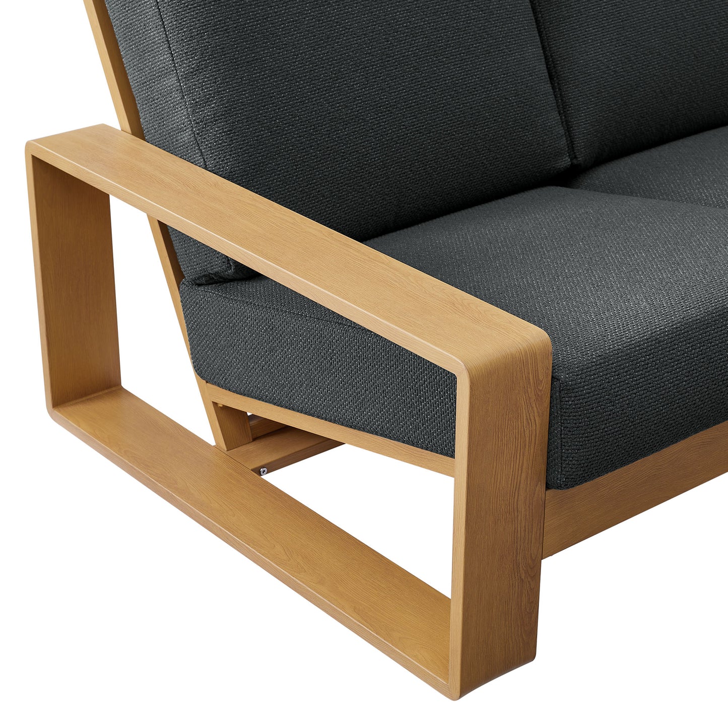 Lirienne Outdoor Patio Aluminum Faux Wood Sofa by Modway | Outdoor Patio Daybed | Modishstore - 6