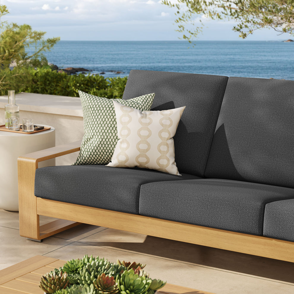 Lirienne Outdoor Patio Aluminum Faux Wood Sofa by Modway | Outdoor Patio Daybed | Modishstore - 7