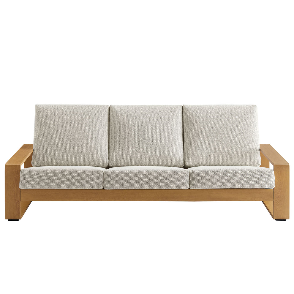 Lirienne Outdoor Patio Aluminum Faux Wood Sofa by Modway | Outdoor Patio Daybed | Modishstore - 13