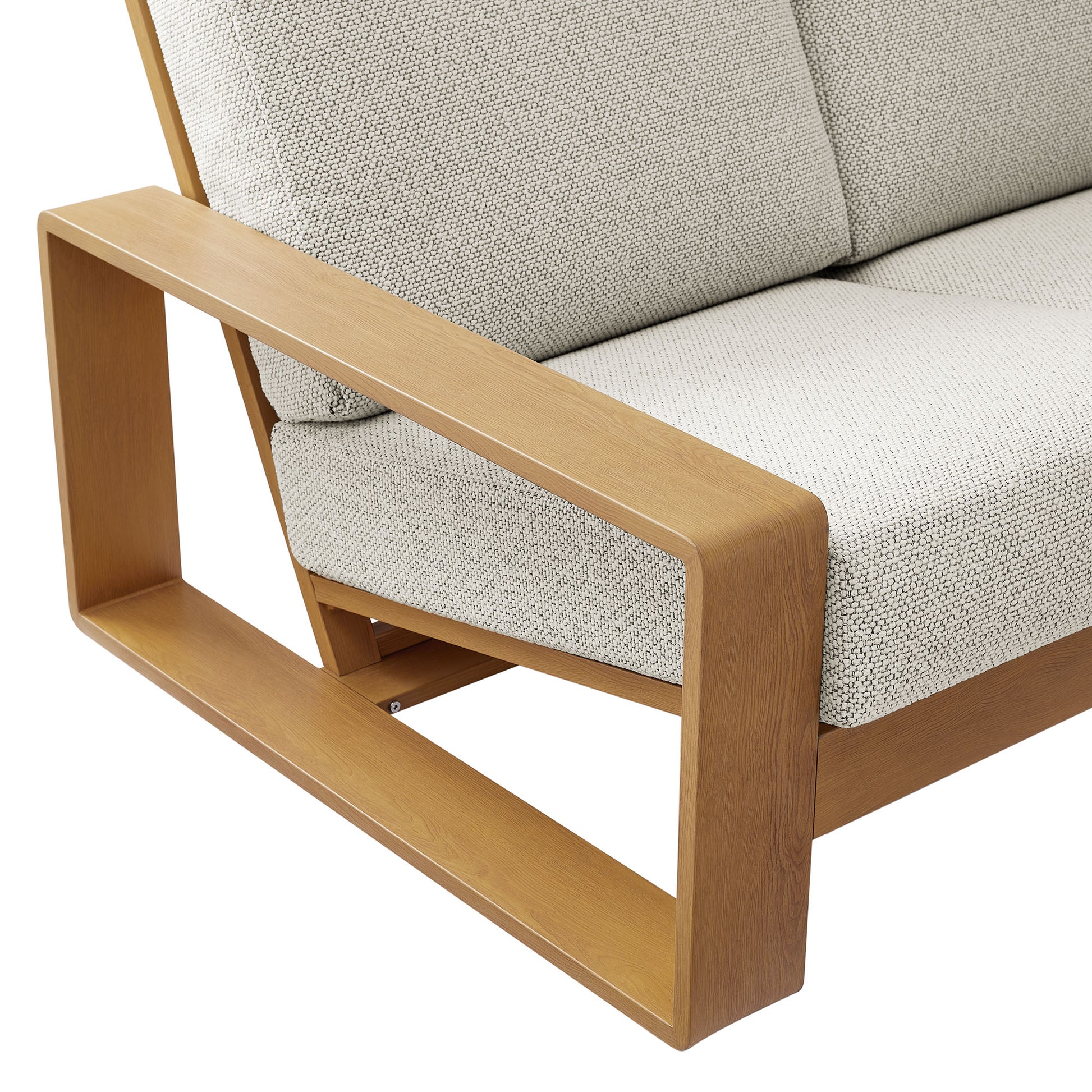 Lirienne Outdoor Patio Aluminum Faux Wood Sofa by Modway | Outdoor Patio Daybed | Modishstore - 14