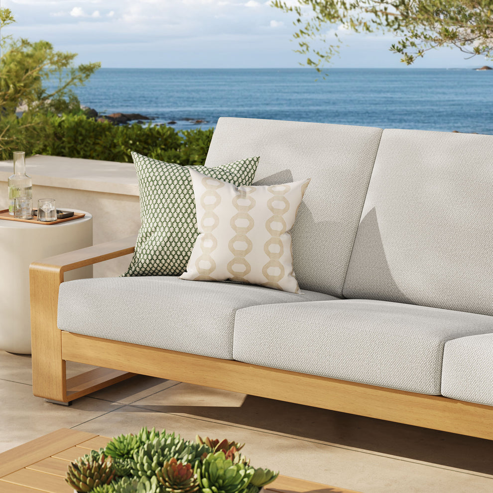 Lirienne Outdoor Patio Aluminum Faux Wood Sofa by Modway | Outdoor Patio Daybed | Modishstore - 15