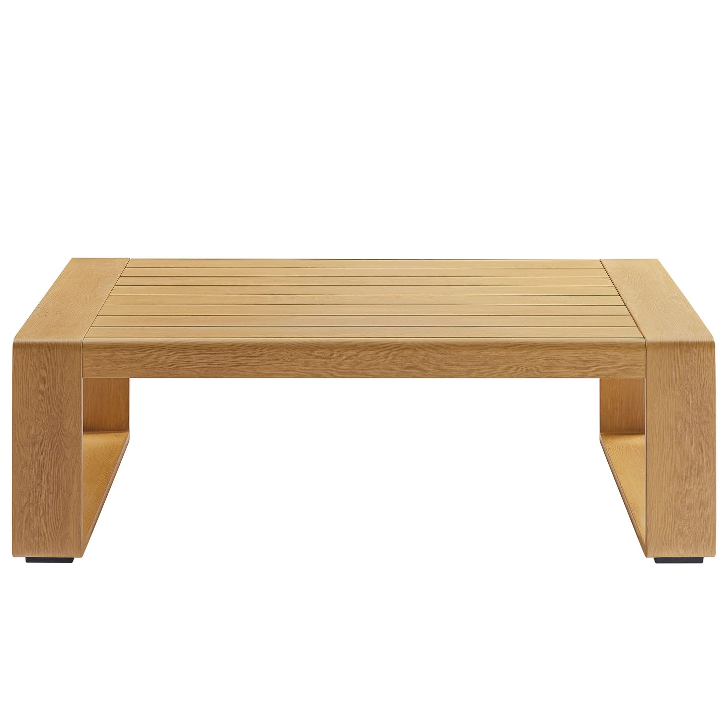 Lirienne Outdoor Patio Aluminum Faux Wood Coffee Table by Modway | Outdoor Patio Daybed | Modishstore - 4