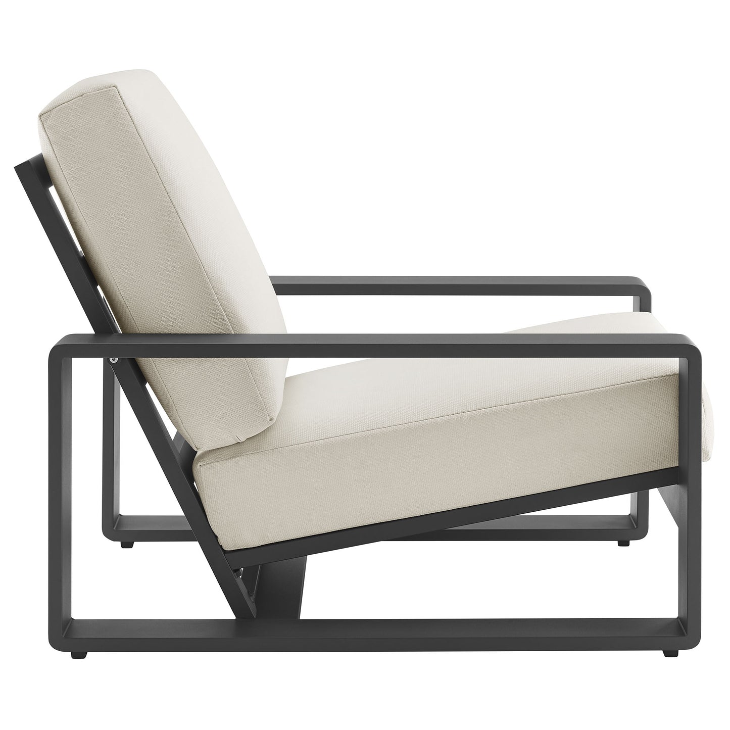 Saratoga 4-Piece Outdoor Patio Teak Wood Furniture Set by Modway