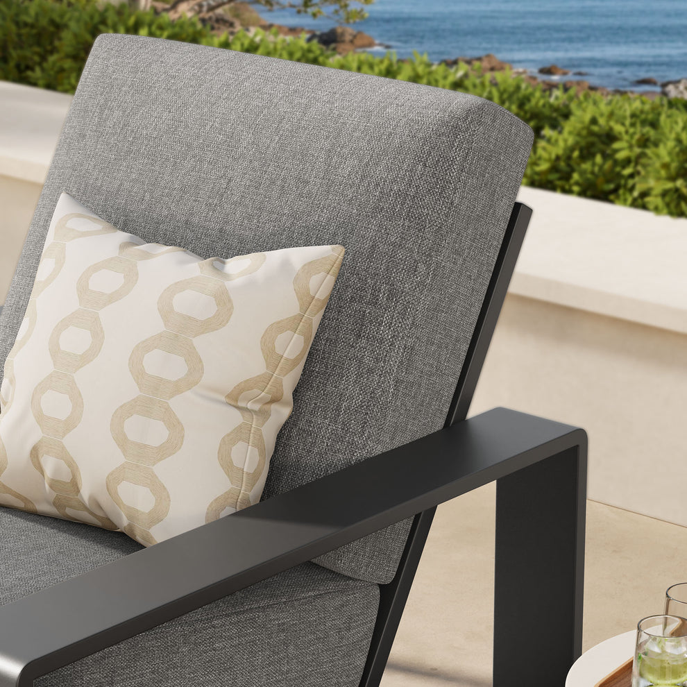 Lirienne Outdoor Patio Aluminum Armchair by Modway | Outdoor Patio Daybed | Modishstore - 15