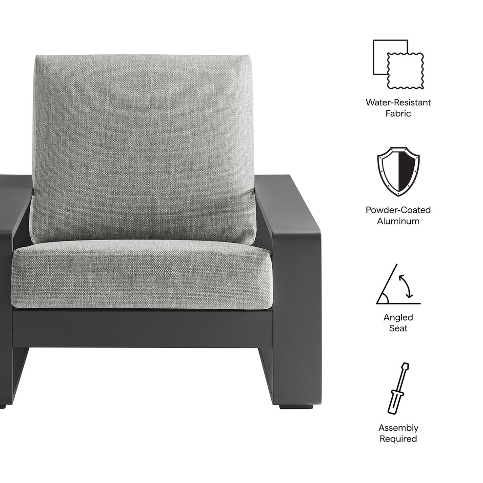 Lirienne Outdoor Patio Aluminum Armchair by Modway | Outdoor Patio Daybed | Modishstore - 17