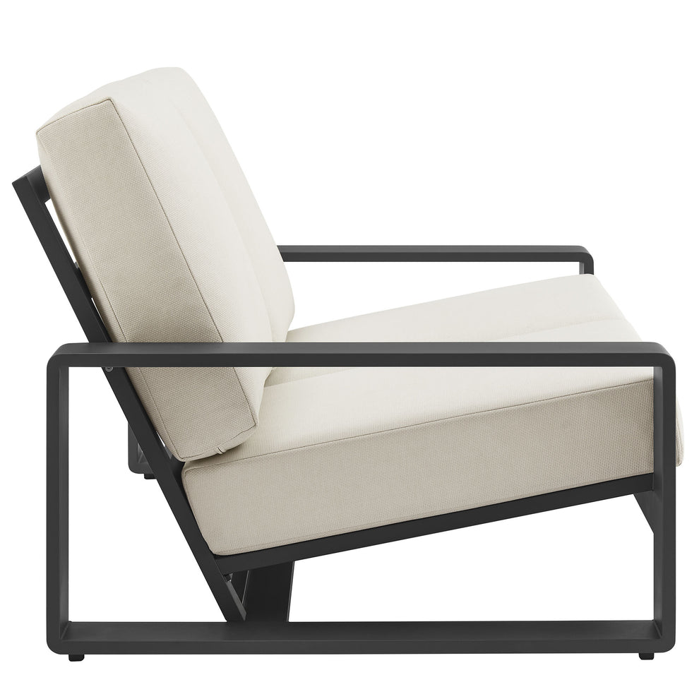Lirienne Outdoor Patio Aluminum Loveseat by Modway | Loveseats | Modishstore - 3