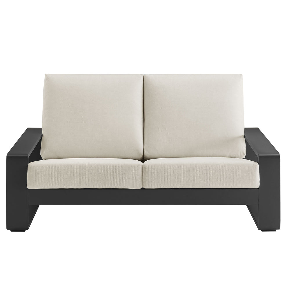 Lirienne Outdoor Patio Aluminum Loveseat by Modway | Loveseats | Modishstore - 5