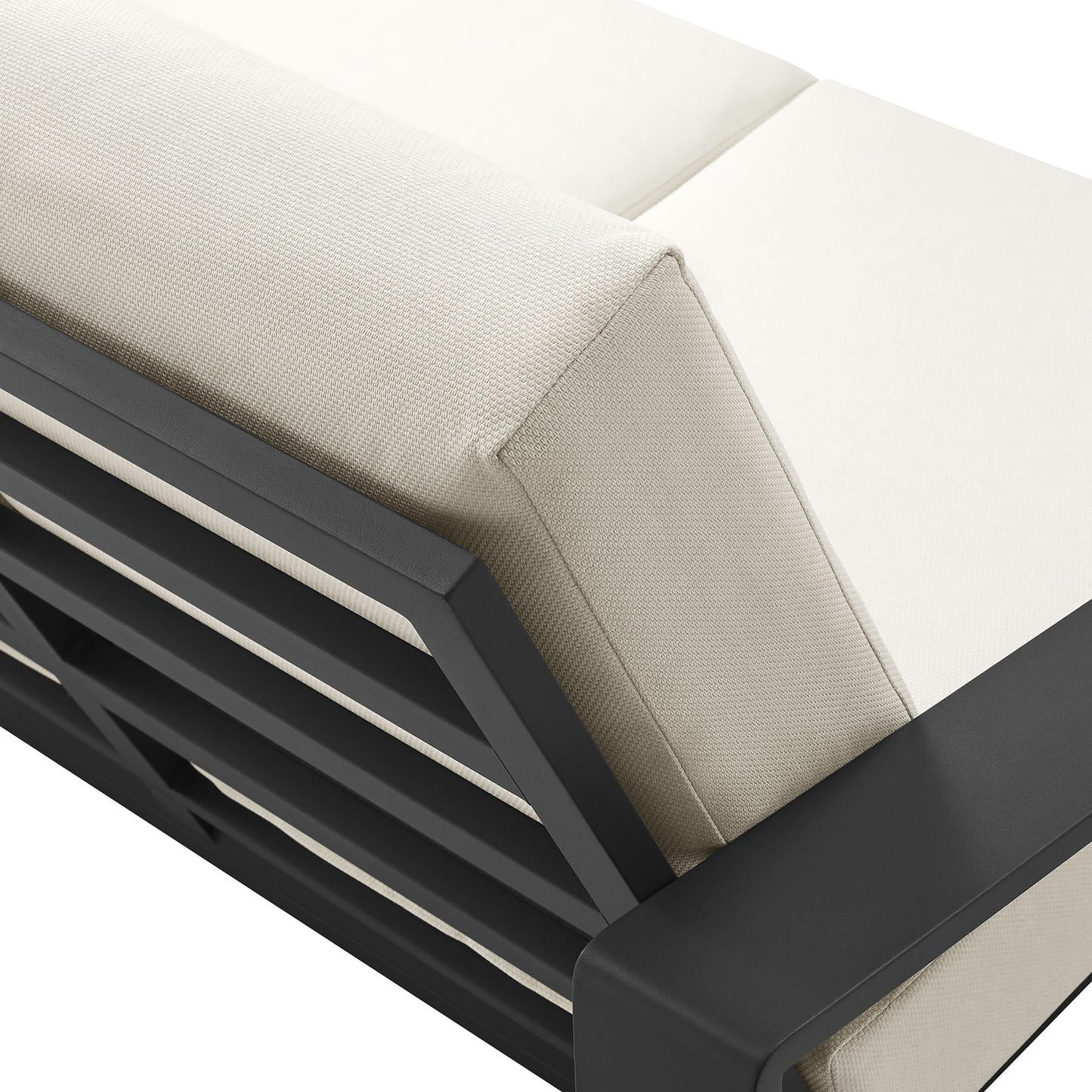 Lirienne Outdoor Patio Aluminum Loveseat by Modway | Loveseats | Modishstore - 6