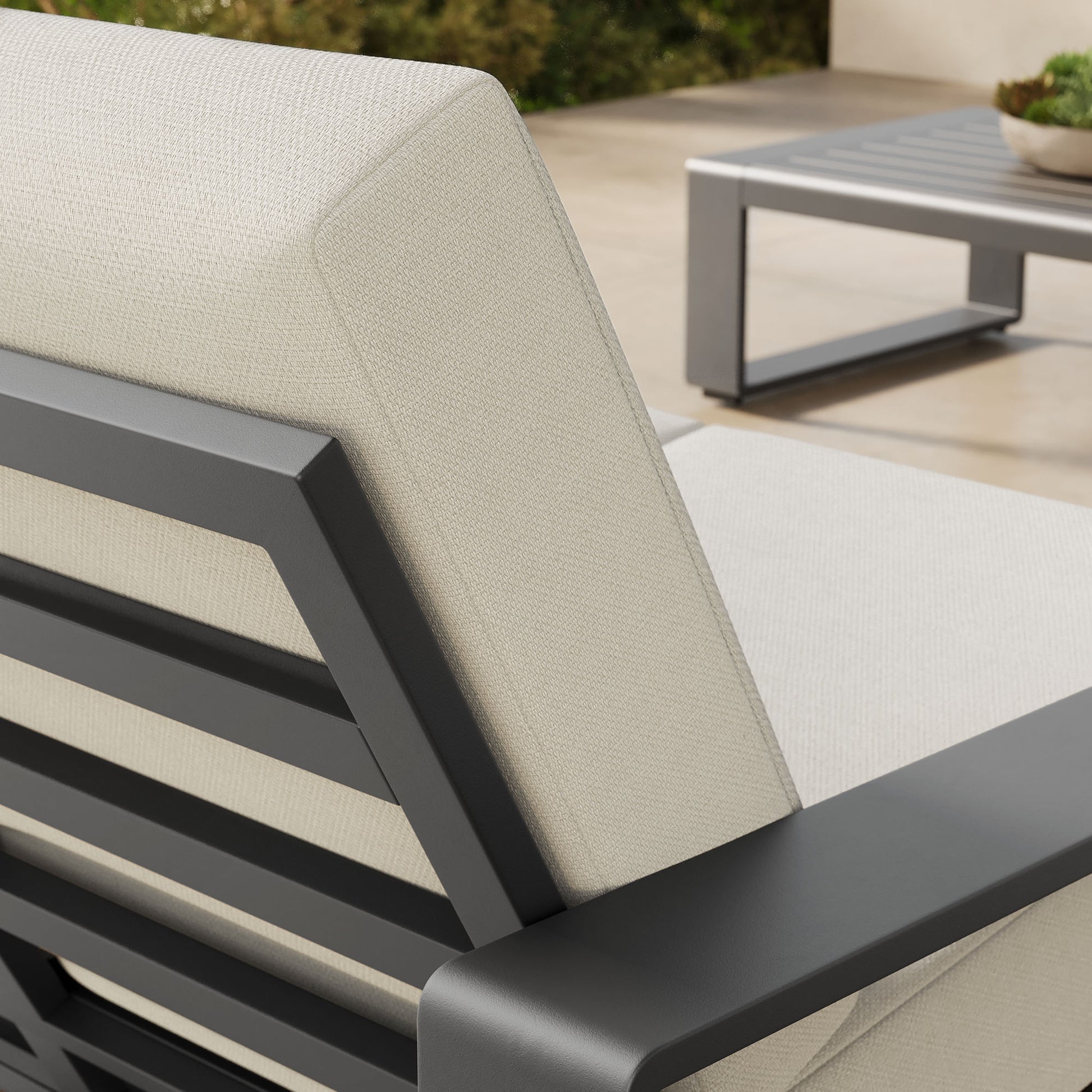 Lirienne Outdoor Patio Aluminum Loveseat by Modway | Loveseats | Modishstore - 7