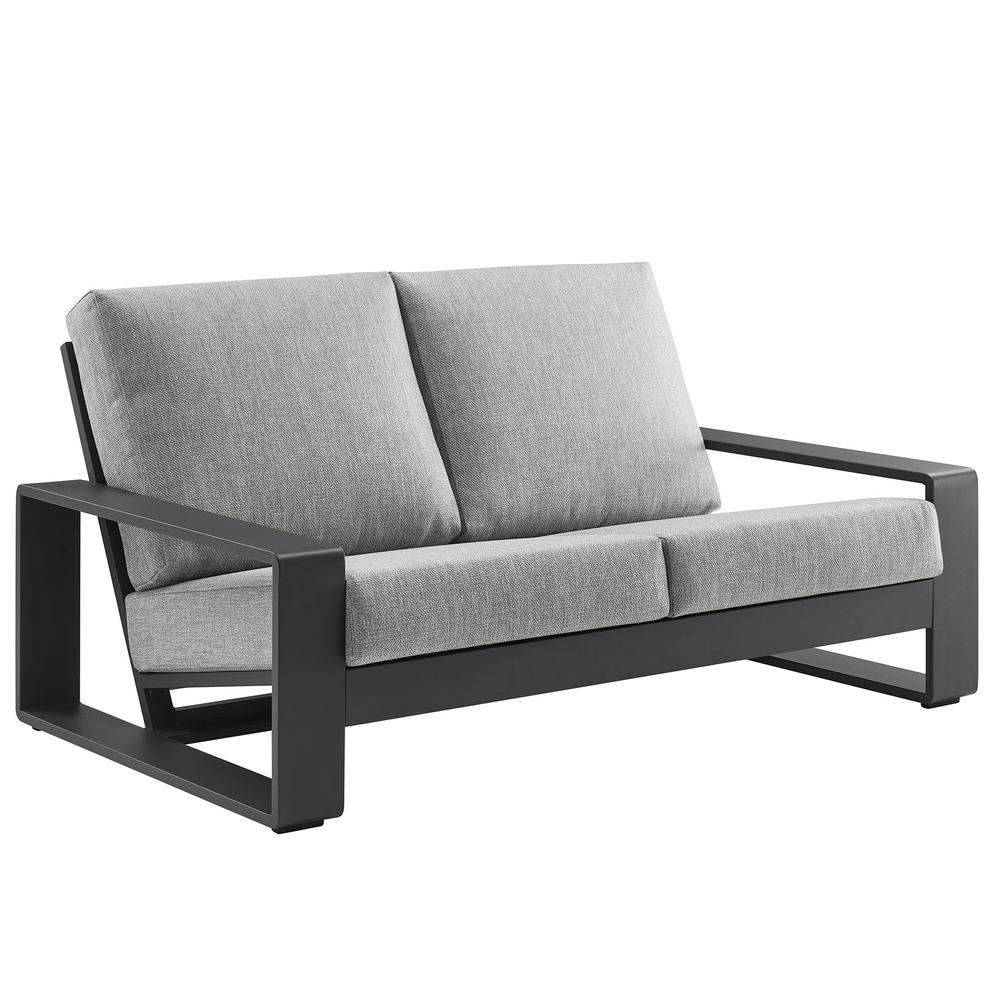 Lirienne Outdoor Patio Aluminum Loveseat by Modway | Loveseats | Modishstore - 10