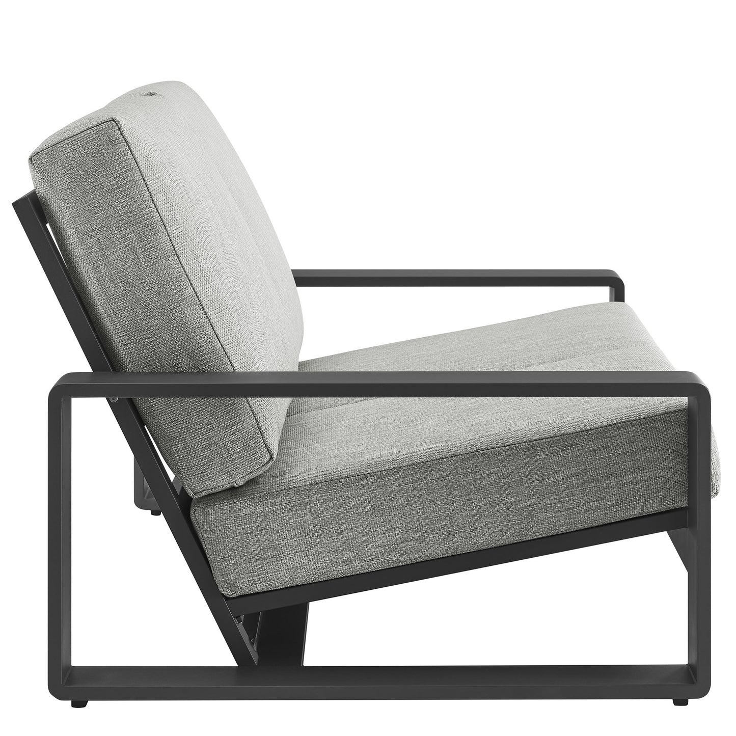 Lirienne Outdoor Patio Aluminum Loveseat by Modway | Loveseats | Modishstore - 11