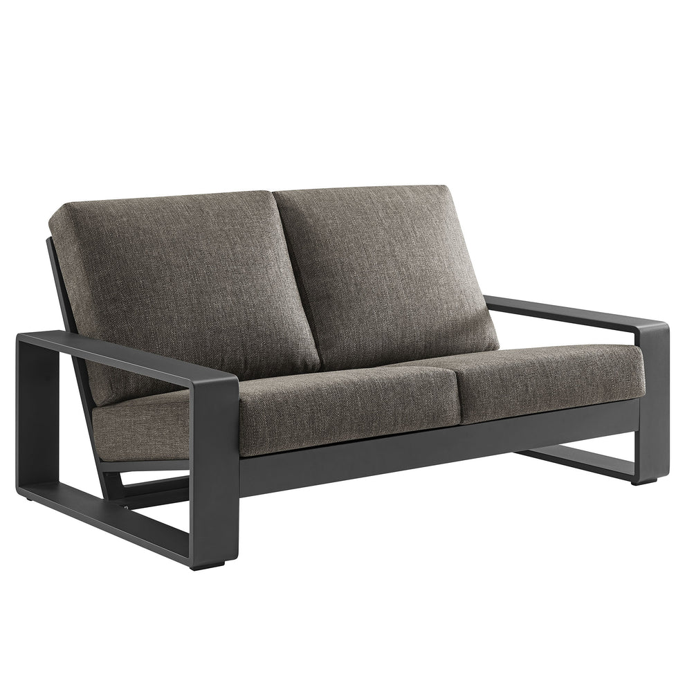 Lirienne Outdoor Patio Aluminum Loveseat by Modway | Loveseats | Modishstore - 19