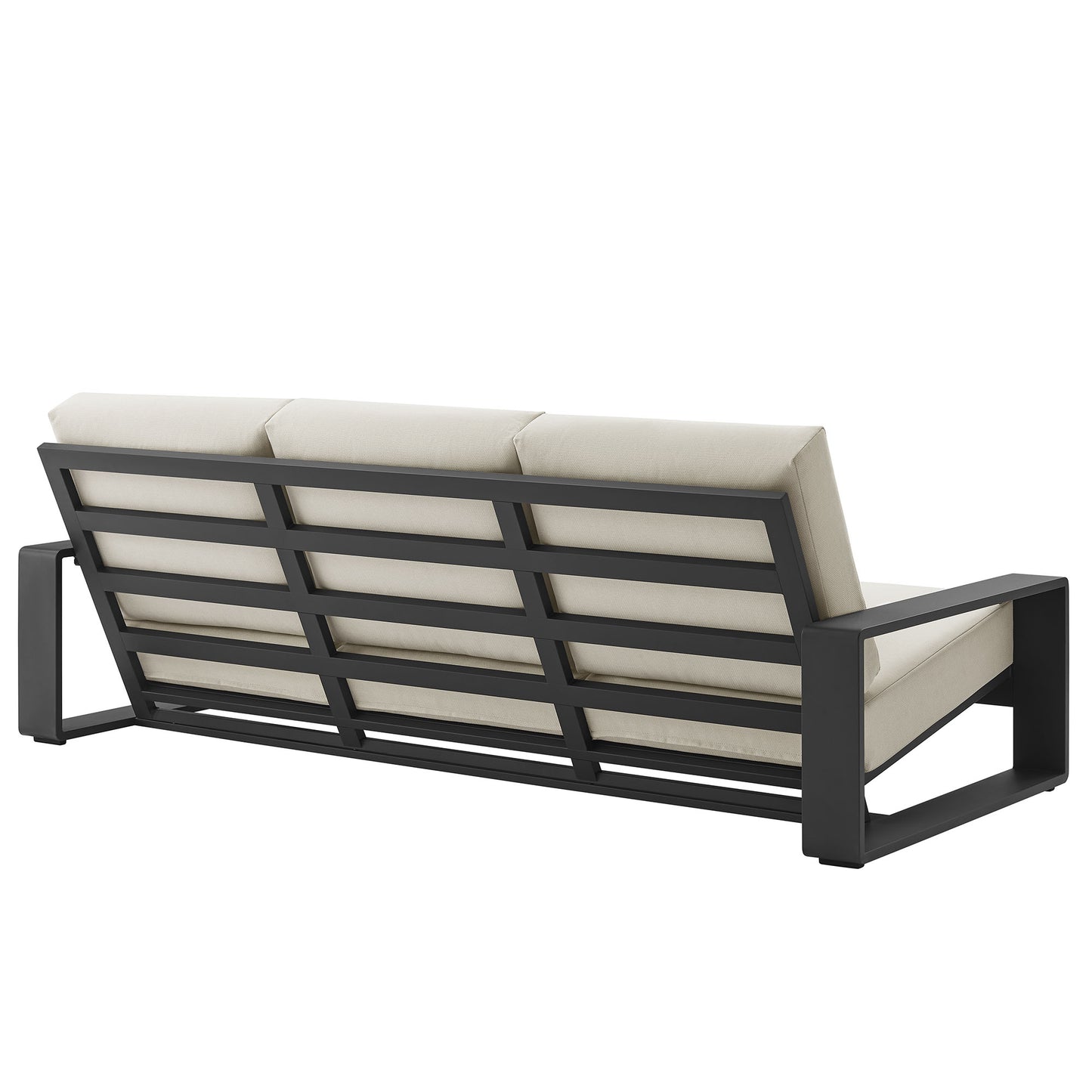 Saratoga 4-Piece Outdoor Patio Teak Wood Furniture Set by Modway