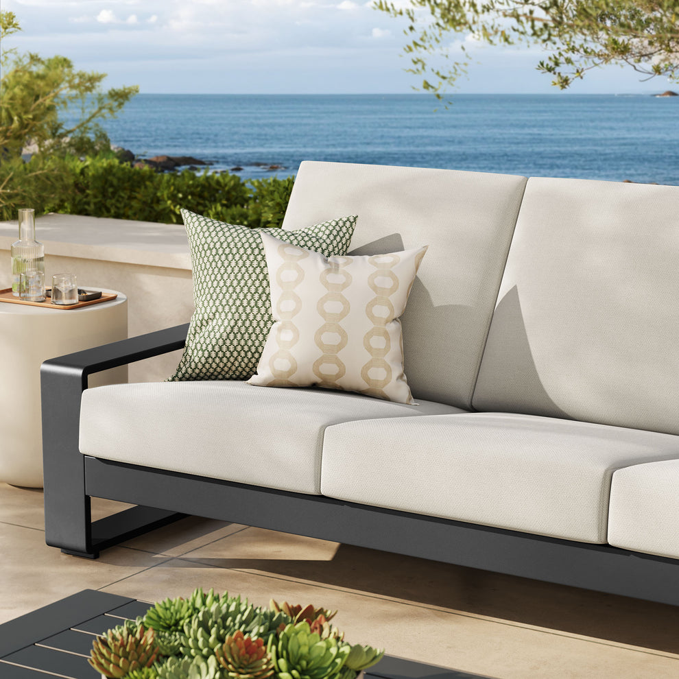 Lirienne Outdoor Patio Aluminum Sofa by Modway | Outdoor Patio Daybed | Modishstore - 7