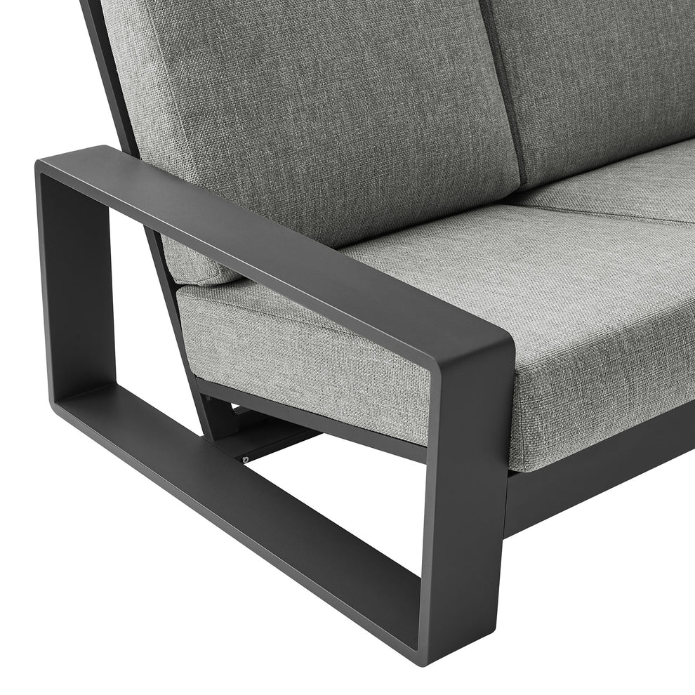Lirienne Outdoor Patio Aluminum Sofa by Modway | Outdoor Patio Daybed | Modishstore - 14
