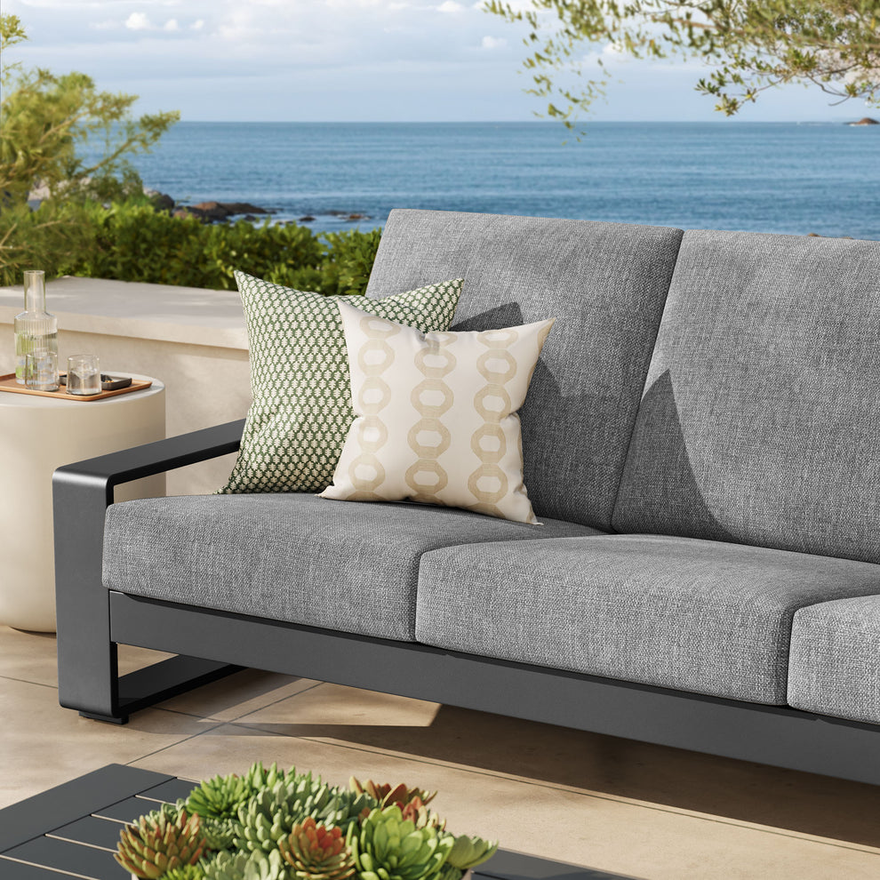 Lirienne Outdoor Patio Aluminum Sofa by Modway | Outdoor Patio Daybed | Modishstore - 15