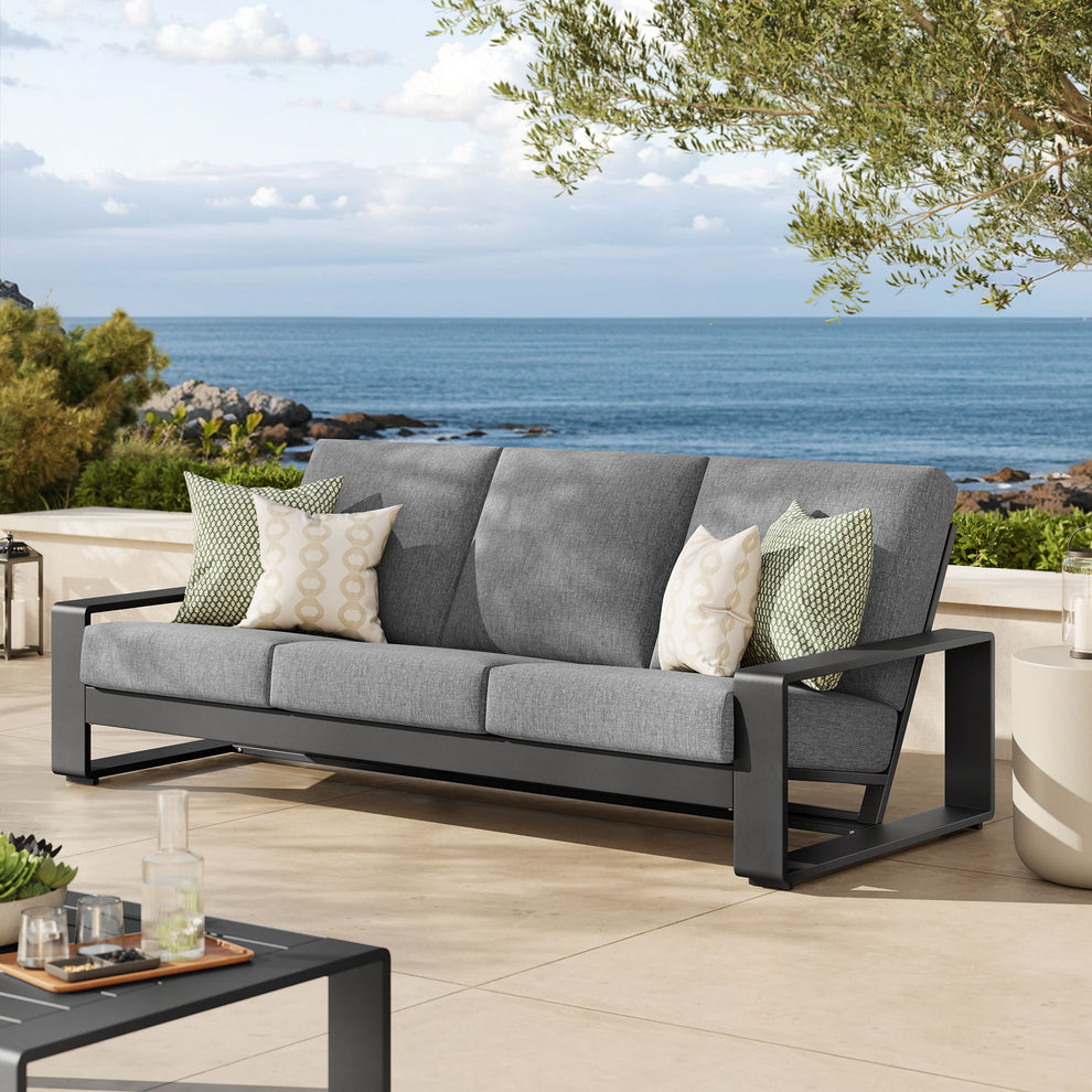 Lirienne Outdoor Patio Aluminum Sofa by Modway | Outdoor Patio Daybed | Modishstore - 16