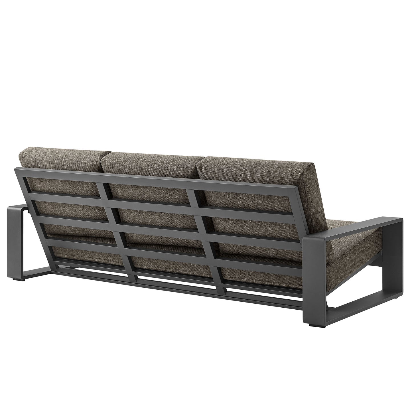 Saratoga 4-Piece Outdoor Patio Teak Wood Furniture Set by Modway