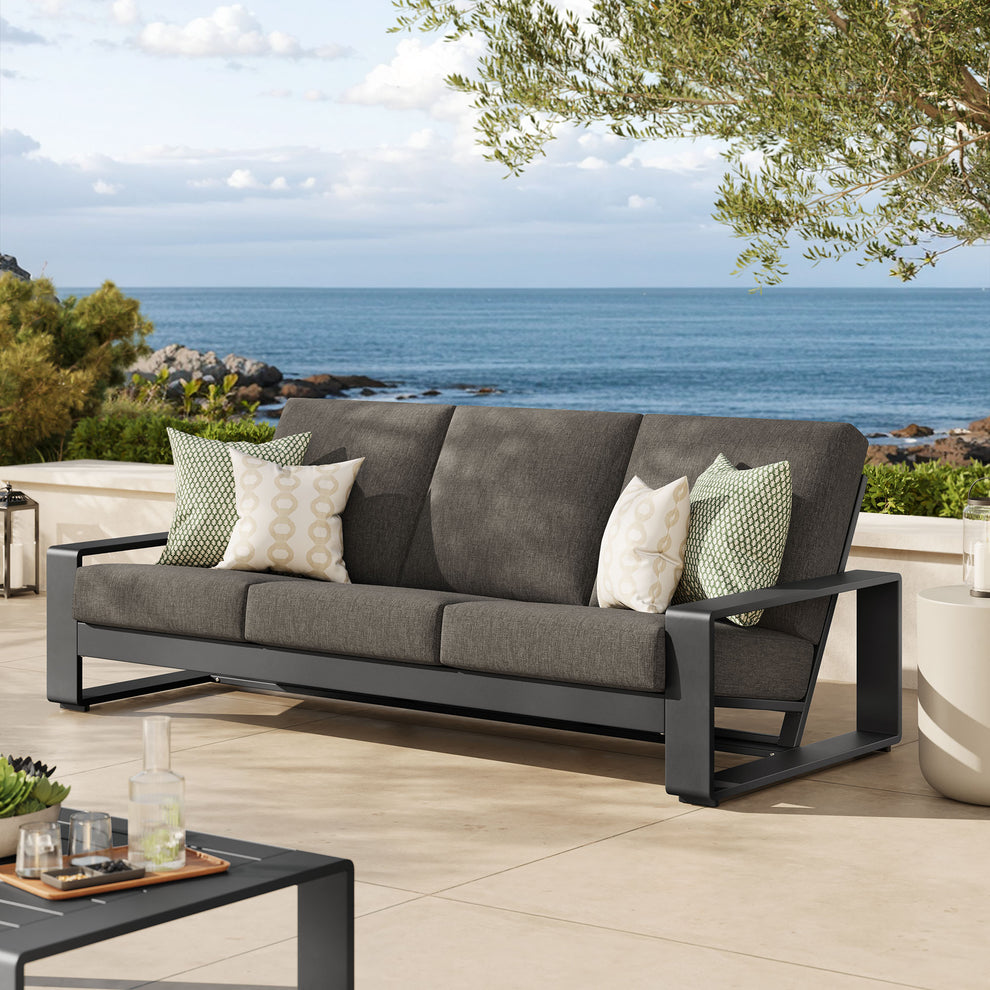 Lirienne Outdoor Patio Aluminum Sofa by Modway | Outdoor Patio Daybed | Modishstore - 25