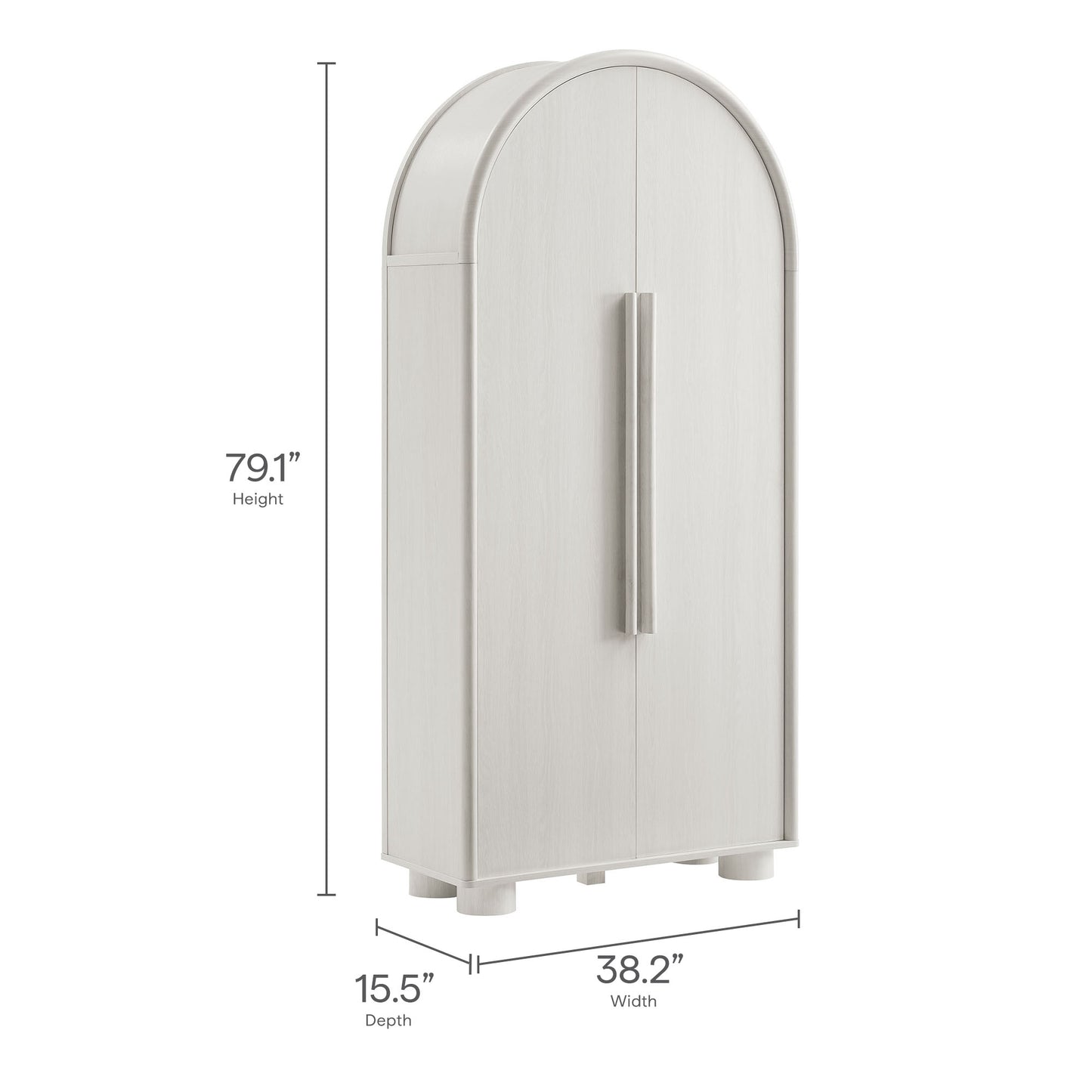 Bellamy Tall Arched Storage Cabinet by Modway | Cabinests | Modishstore - 9