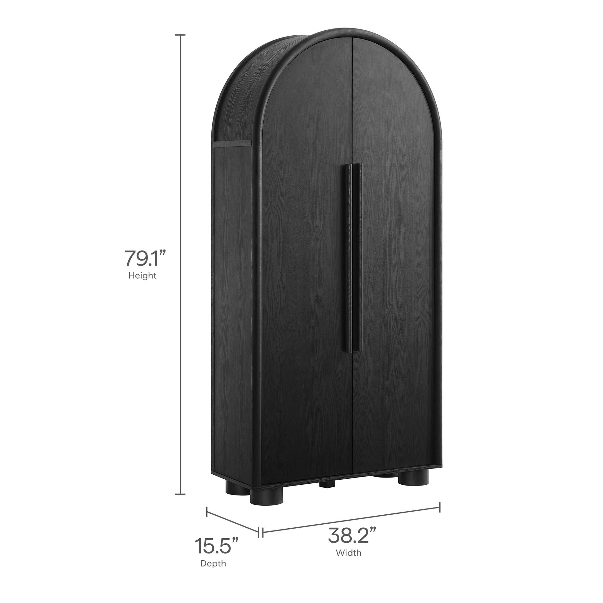 Bellamy Tall Arched Storage Cabinet by Modway | Cabinests | Modishstore - 18