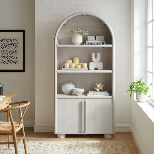 Bellamy Tall Arched Display Cabinet Bookcase by Modway | Cabinests | Modishstore - 1