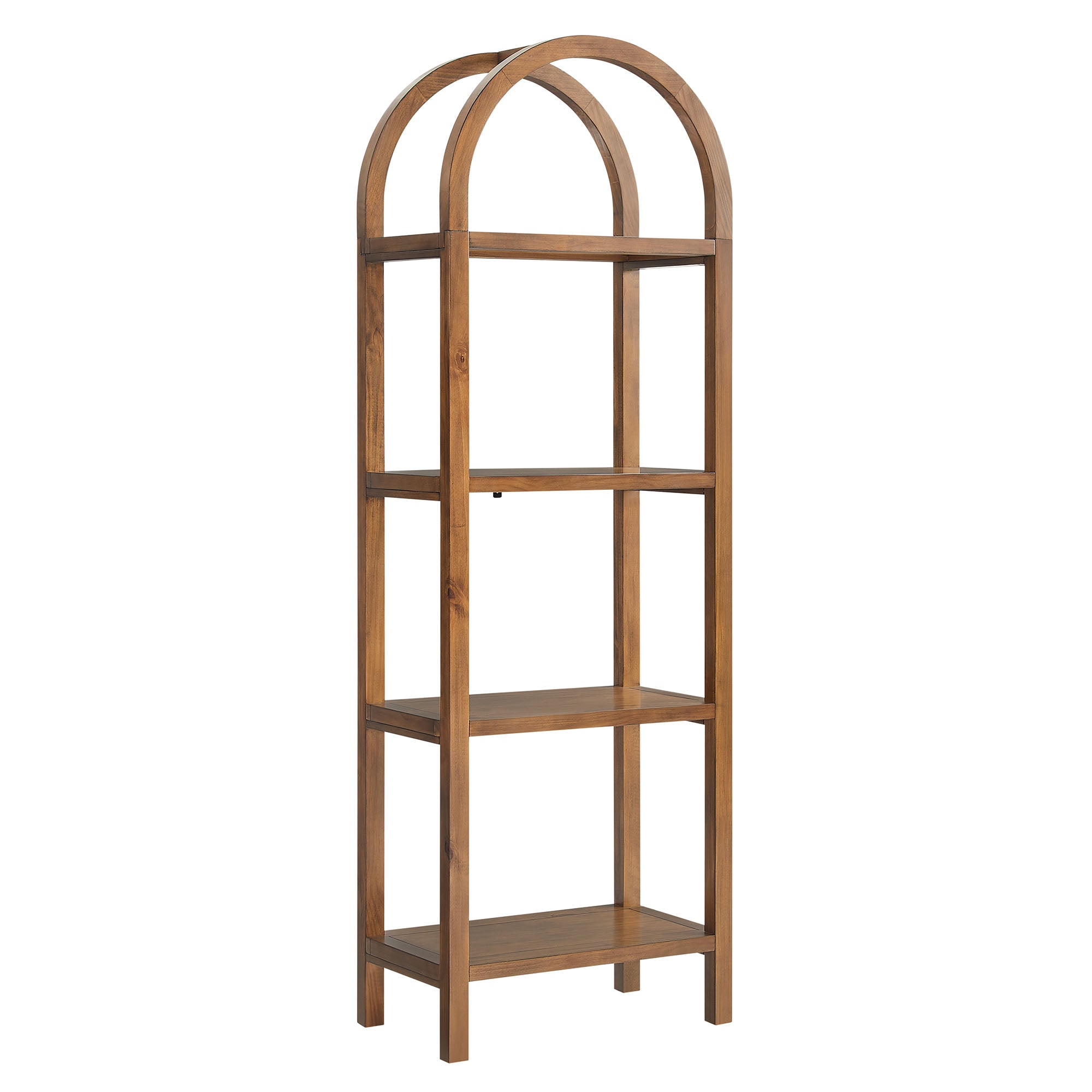 Modway Vexley 72" Narrow Arched Bookcase
