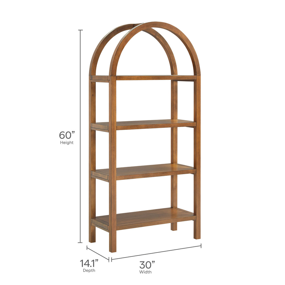 Vexley 60 Inch Arched Bookshelf by Modway | Bookcases | Modishstore - 27