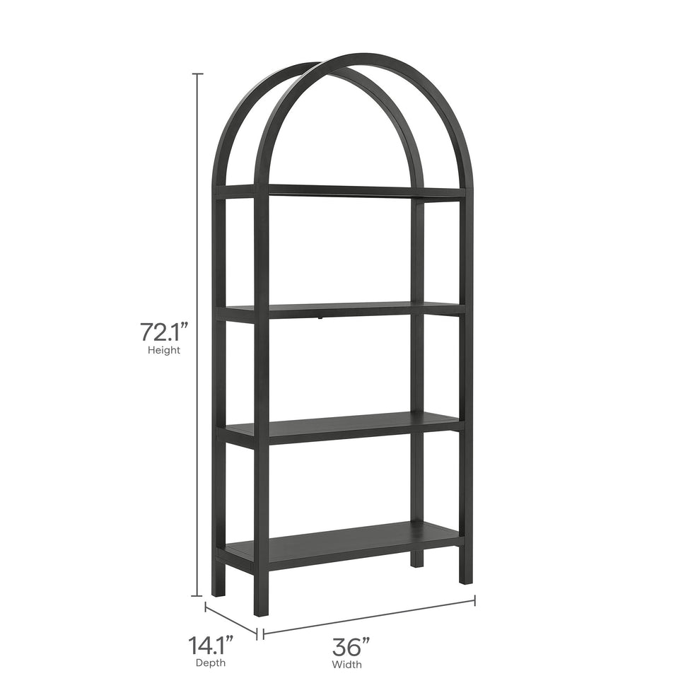 Vexley 72 Inch Large Arched Bookshelf by Modway | Bookcases | Modishstore - 9