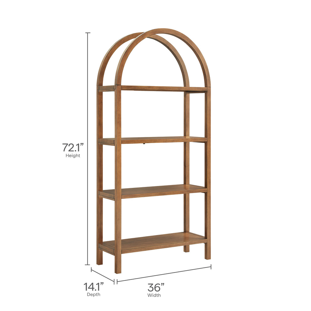 Vexley 72 Inch Large Arched Bookshelf by Modway | Bookcases | Modishstore - 27