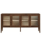 Nell 72" Glass Door Sideboard Storage Display Cabinet by Modway | Cabinets | Modishstore - 4