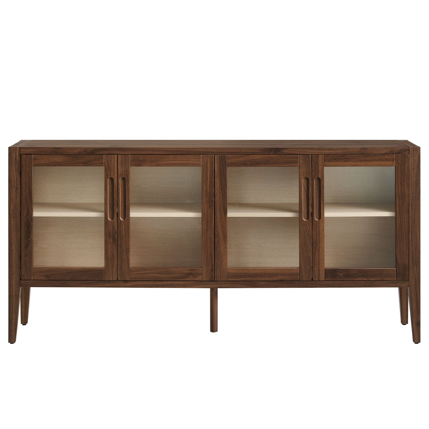 Nell 72" Glass Door Sideboard Storage Display Cabinet by Modway | Cabinets | Modishstore - 4