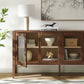Nell 72" Glass Door Sideboard Storage Display Cabinet by Modway | Cabinets | Modishstore - 1