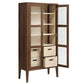 Nell 71" Glass Door Tall Display Storage Cabinet by Modway | Cabinets | Modishstore - 6