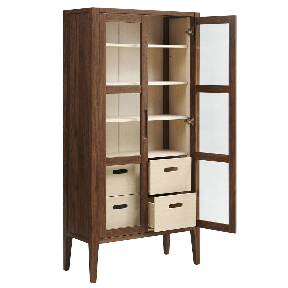 Nell 71" Glass Door Tall Display Storage Cabinet by Modway | Cabinets | Modishstore - 6