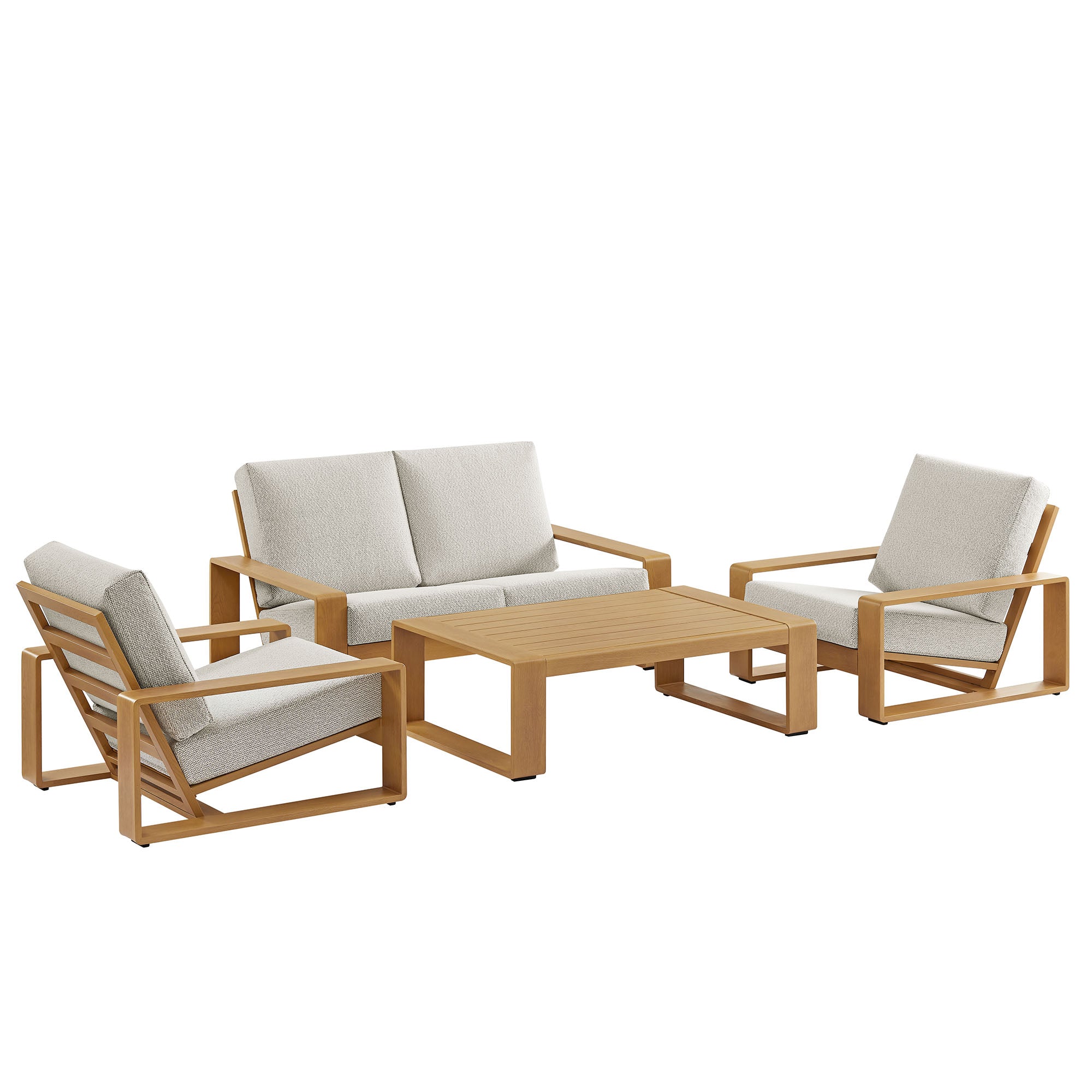 Modway Lirienne Outdoor Patio Furniture Set - Thumbnail 5