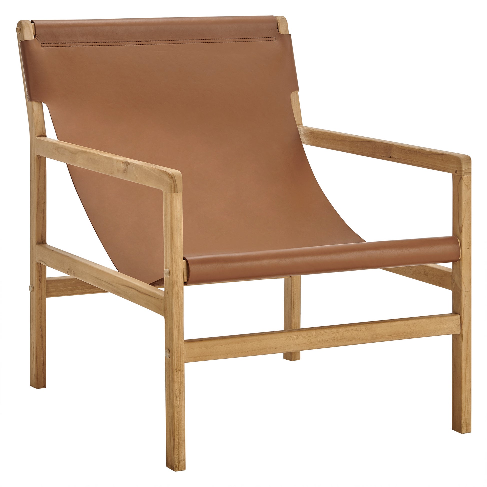 Sonora Leather Sling Chair by Modway | Accent Chairs | Modishstore - 2