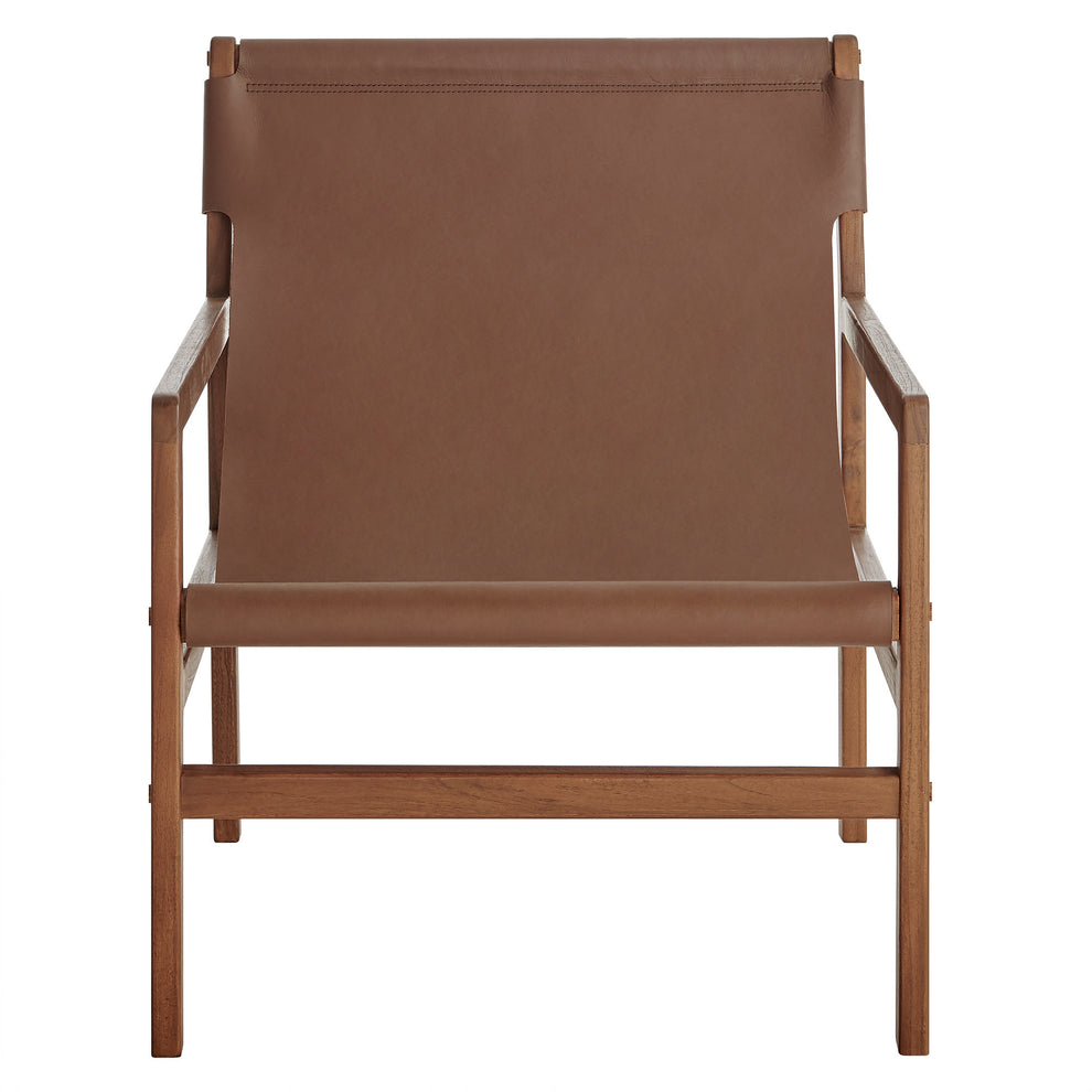 Sonora Leather Sling Chair by Modway | Accent Chairs | Modishstore - 15