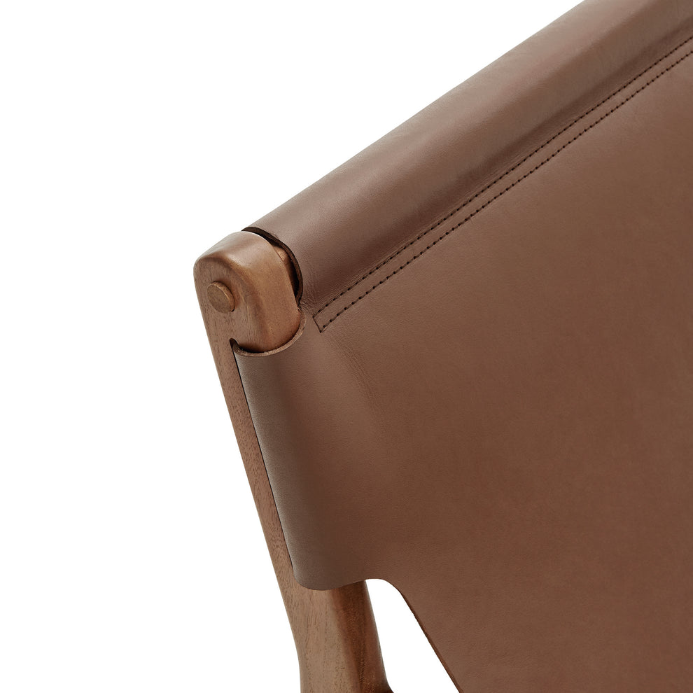 Sonora Leather Sling Chair by Modway | Accent Chairs | Modishstore - 16