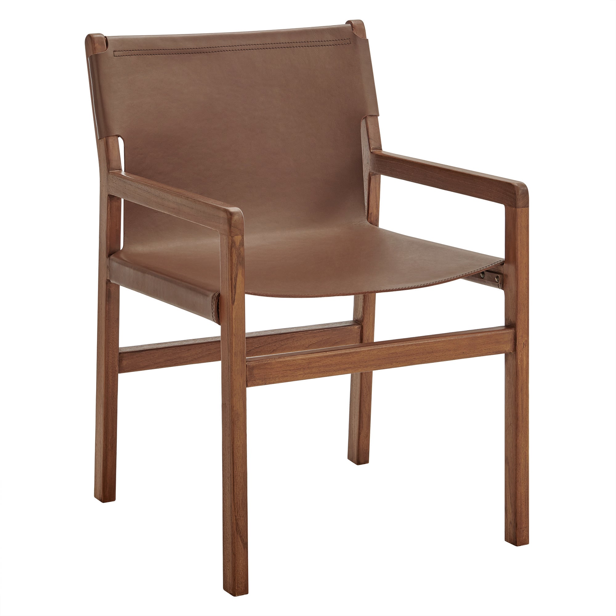 Sonora Leather Dining Chair - Thumbnail 4