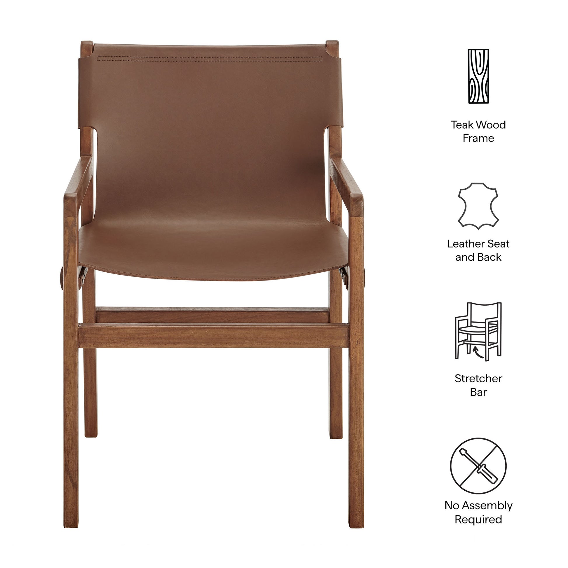 Sonora Leather Dining Chair by Modway | Dining Chairs | Modishstore - 21