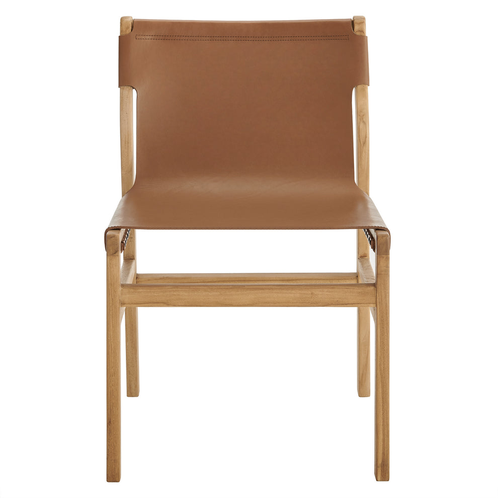 Sonora Leather Dining Side Chair by Modway | Dining Chairs | Modishstore - 5