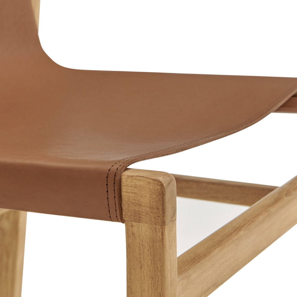 Sonora Leather Dining Side Chair by Modway | Dining Chairs | Modishstore - 6
