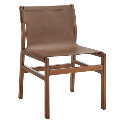 Sonora Leather Dining Side Chair by Modway | Dining Chairs | Modishstore - 11