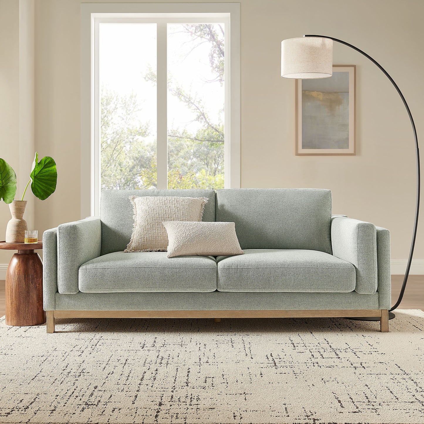 Roscoe 81 inch Fabric Sofa by Modway
